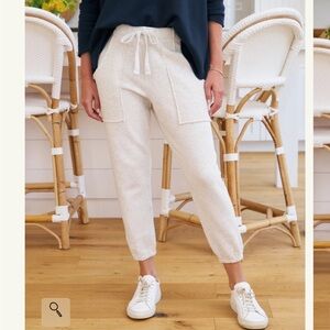 Frank & Eileen Eamon Vintage White Jogger Pants